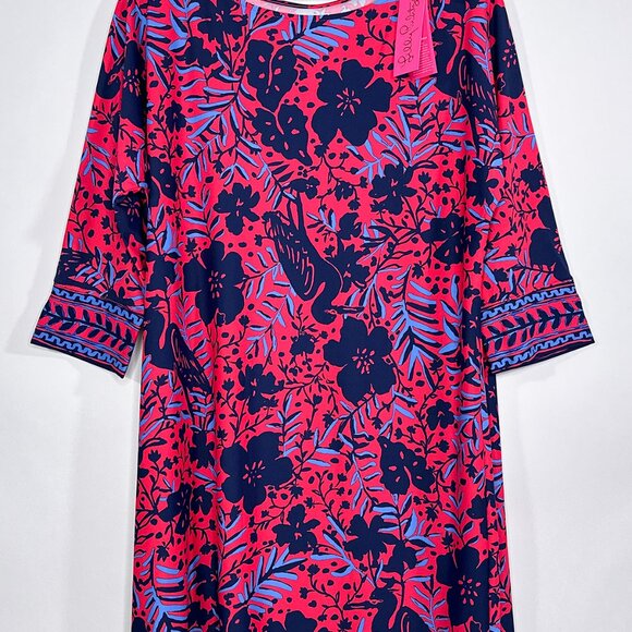NWT Lilly Pulitzer Braedyn UPF 50+ Nylon-Blend‎ Pull-on My Own Chilly Lilly XL - Picture 4 of 13